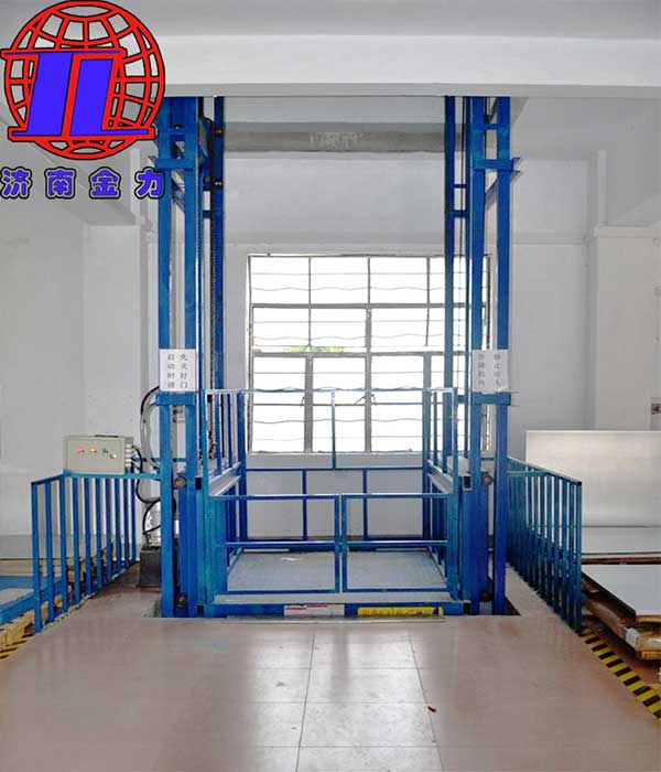 电动厂房货梯生产厂家规格尺寸,金力机械品质保证